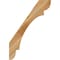 Ekena Millwork 4"W x 28"D x 40"H Olympic Rough Sawn Knee Brace, Western Red Cedar BRC04X28X40OLY00RWR - alternate 2
